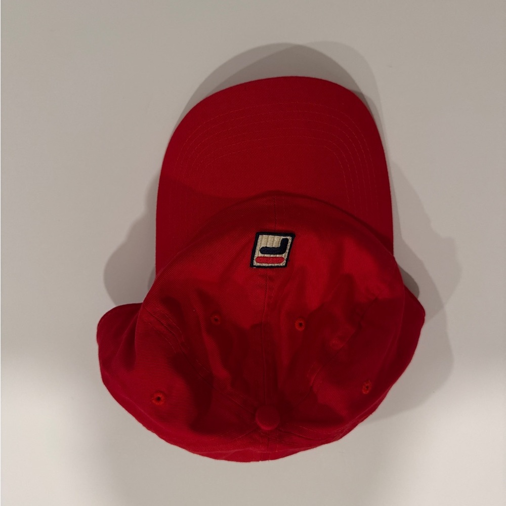 Fila Red Baseball Cap